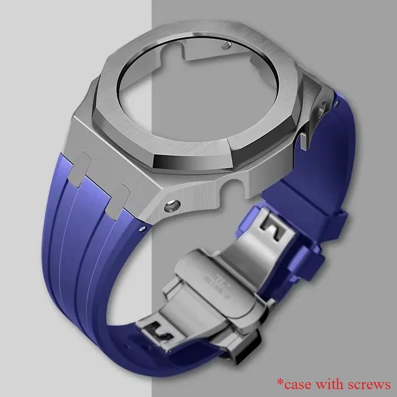 Gen4 Metal Case Bezel Frame GA2100 GAB2100 Casioak Mod Kit Modification Frame For GA2110 Metal Rubber Strap Accessory Wholesale