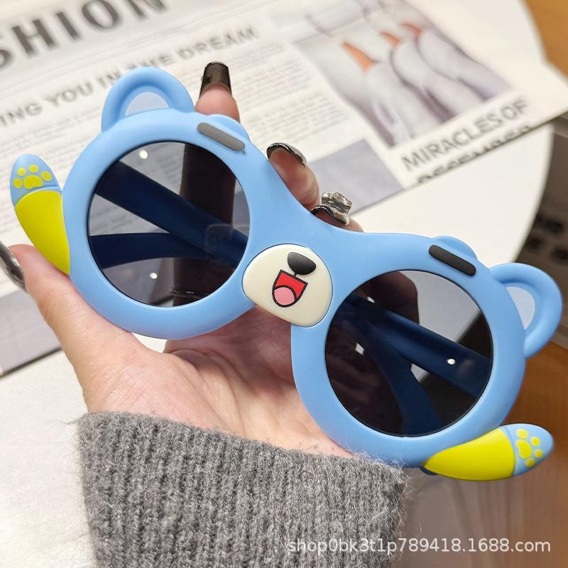 New Red Panda Glasses Children's UV-protective Sunglasses for Travel