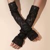 Hollow Sun Protection Sleeve Thin Sunscreen Arm Sleeve Sweet Lace Ice Silk Sleeves  Summer