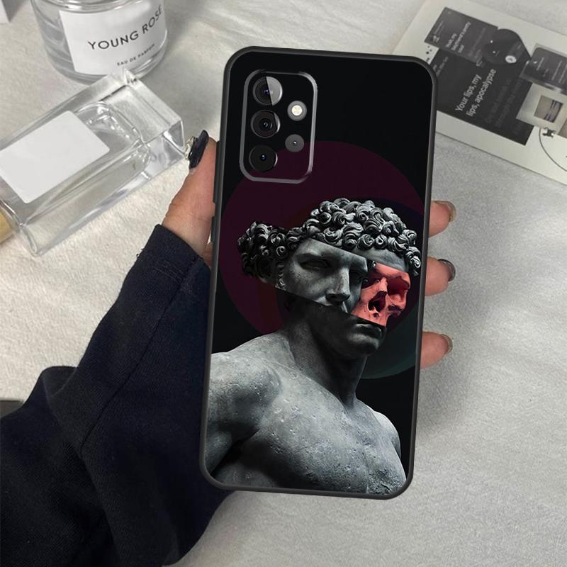 

Греческая Эстетика Гипсовая статуэтка Чехол Для Samsung Galaxy A55 A35 A15 A52 A32 A12 A16 A26 A36 A56 A53 A33 A13 A14 A34 A54 A17 Samsung A26