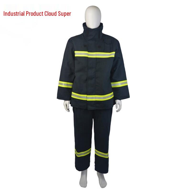 Fire Fighting Suit Set - Flame Retardant & Heat Insulating (5-piece)