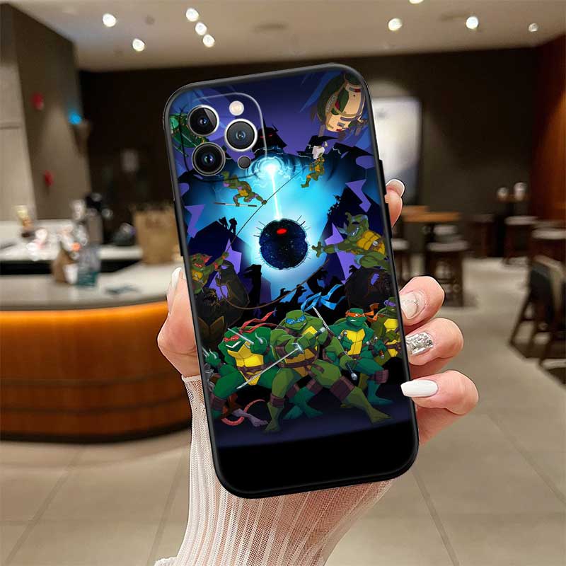 RE61 TMNT New High-End Shell Phone Case for Redmi Note 10 11 12 Pro Max 10S 10C 10T 11A 11S 12S 12C