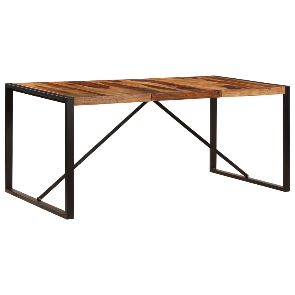 Dining Table 180 X 90 X 75 Cm Solid Acacia Wood