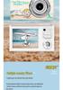 SNOOPY 4K Dual-Camera Entry-Level Mirrorless Camera for Students & Travel Vlogs