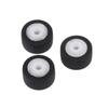5Pieces 13+8.5+2.5mm Rubber Pinches Roller Belt Pulley Sound Recorder Cassette
