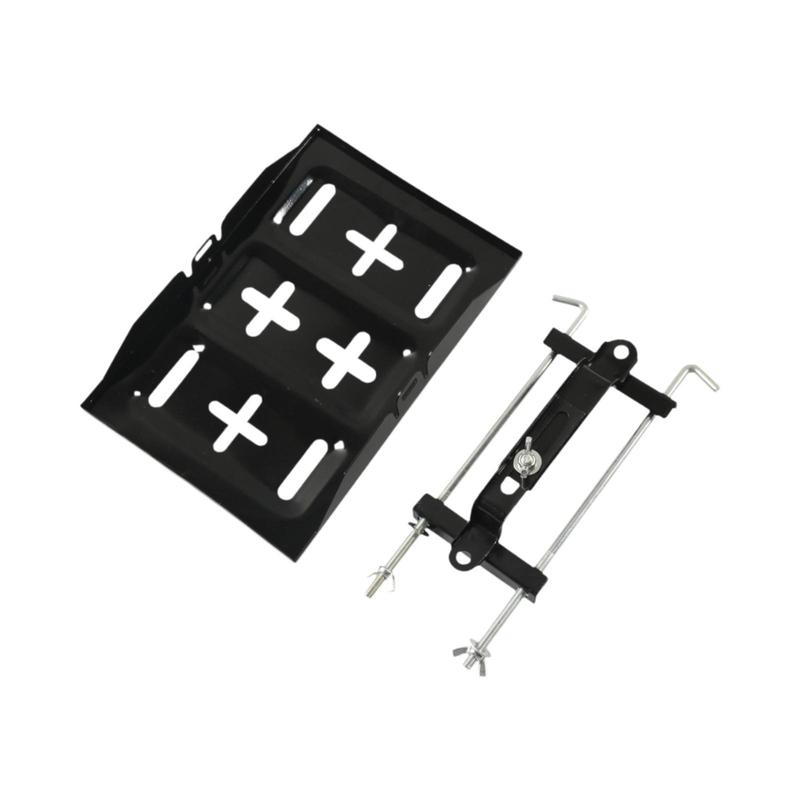 Adjustable Battery Hold Down Bracket Tray Kit Universal Car Battery Tray for Car RV Yacht Battery Fixing