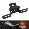 Suporte de Placa de Licença de Motocicleta Ajustável Universal Dobrável Suporte de Luz Traseira de Placa de Licença Peça de Reposição Acessórios
