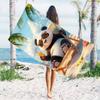 Chill Panda Beach Bath Towel - Soft, Super Absorbent & Fun Design for Everyday Use & Perfect for Relaxing Spa Moments