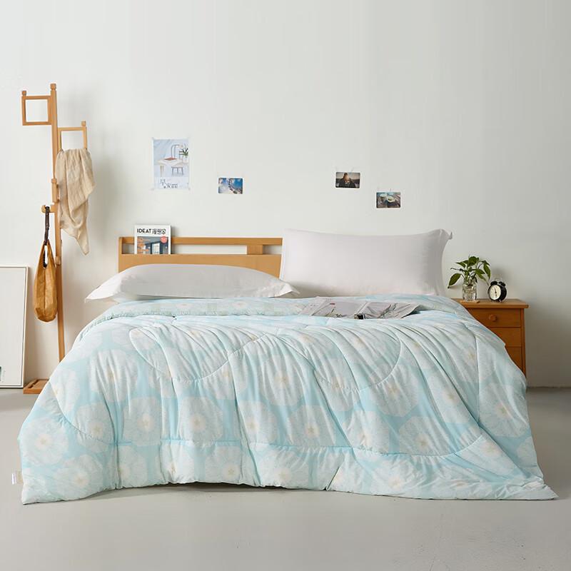 

KINTHERI Ice Blue Technology Summer Quilt
