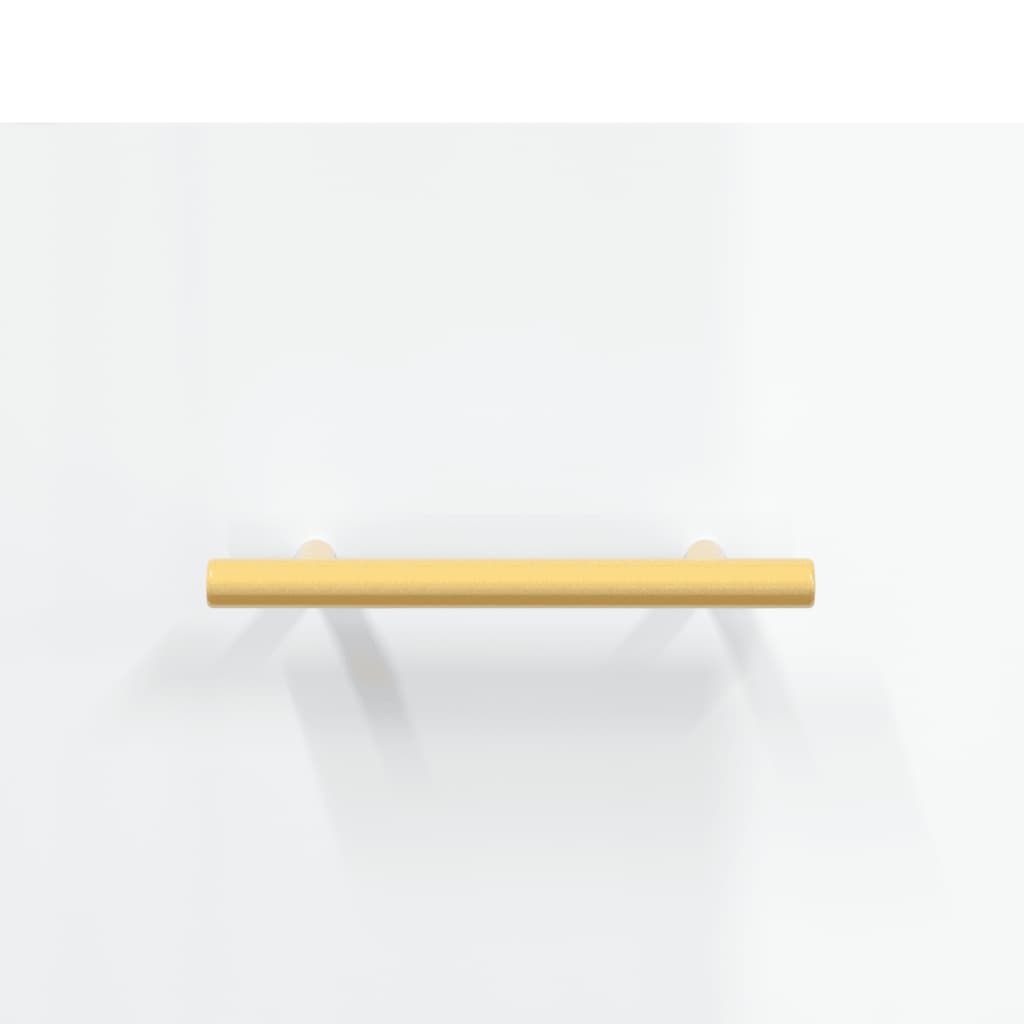 Coffee Tables 2 pcs High Gloss White 50x50x40 cm Particleboard