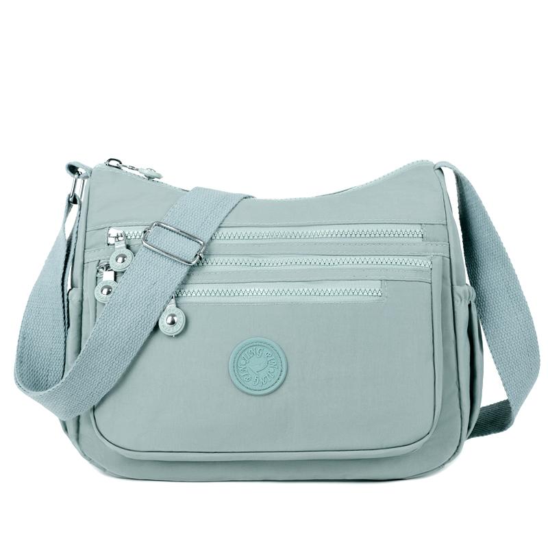 Umhängetasche für Damen, Umhängetasche, Messenger-Tasche aus wasserdichtem Nylon, Damenhandtasche