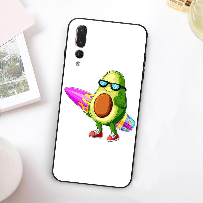 Cute Avocado For Huawei Nova 5T 9 10 SE 7i 8i 11i 12i Y73 Y90 Y70 Y72 Y61 Y91 Y60 P20 P40 P30 Lite Case