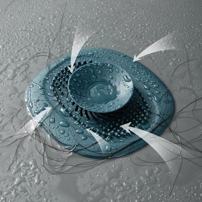 2 szt. Łapacz włosów do łazienki Stoper Pokrywa odpływu podłogowego pod prysznicem Filtr Dezodorant Zapobiegający zatykaniu Korek do zlewu kuchennego Sitko odpływowe