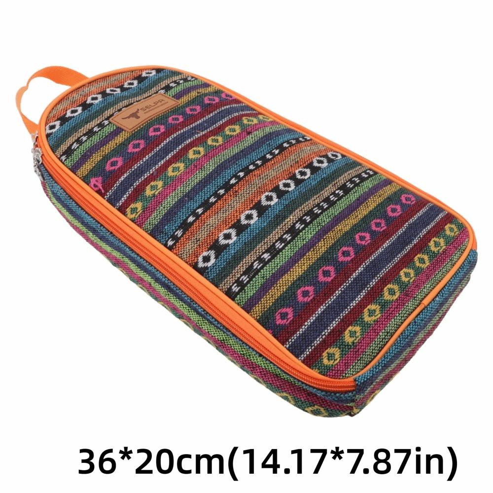 

Large Capacity Camping Utensil Bag Oxford cloth Outdoor Cooking Utensils Bag Camping Ethnic Style