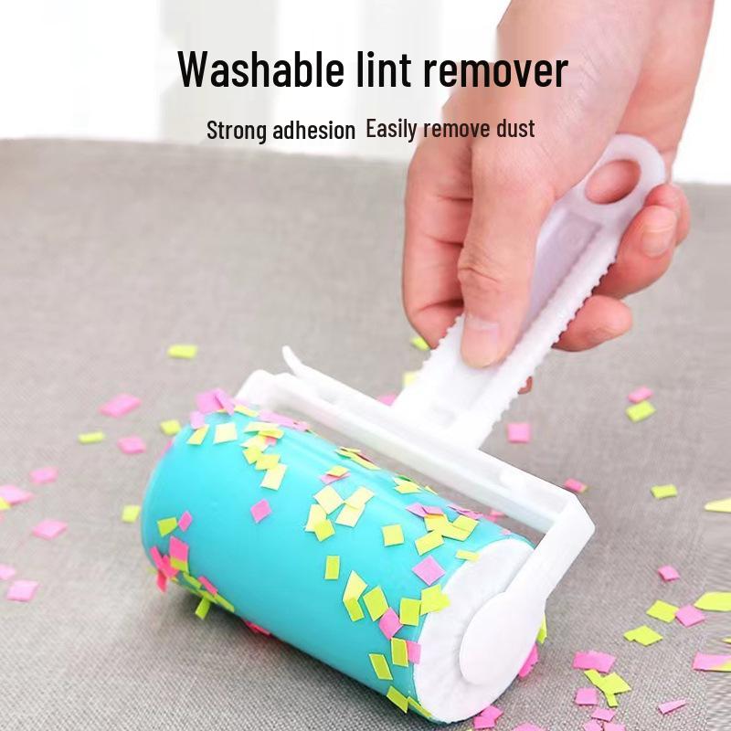Reusable Lint Roller for Sheets, Clothes, Pet Hair, Carpets, and Dust