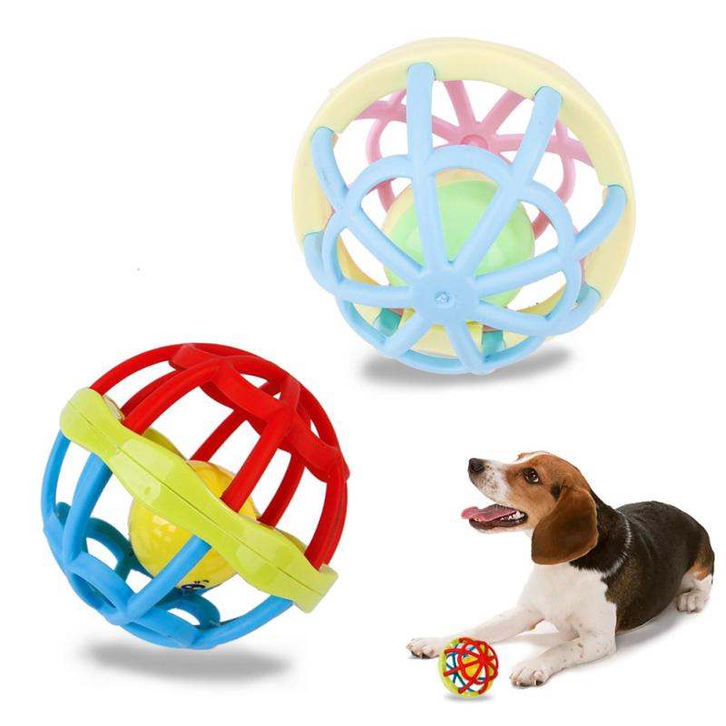 Buy Hollow Sound Bell Ball Toy Pet Teeth Grinding Bite Resistant Stress