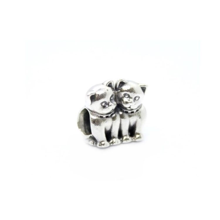 Pandora Fashion Trend Love Kittens Jewelry Accessories Unisex Accessories Silver 791119 Silver,F