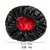 Satin nightcap double button adjustment satin nightcap, women's beauty hair care cap, shower cap