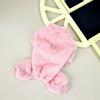 Pet Clothes Three-Color Pull Ring Four-Leg Velvet Dog Autumn Winter Leisure Teddy Clothes