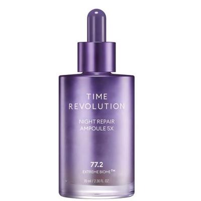 Time Revolution Night Repair Ampoule 5X 70 mL – Probiotic Repair & Firming Night Serum