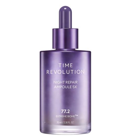 

MISSHA Time Revolution Night Repair Ampoule 5X 70 mL – Probiotic Repair & Firming Night Serum