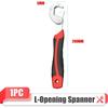 Adjustable Open End Wrench Multifunctional 9-32mm Universal Pipeline High Carbon Steel Wrench Set Manual Hardware Grip Tools Set