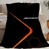 Cool Logo M-M-McLarenS-ES Blanket Flannel warm comfort soft plush blanket For Picnic Beds Sofas Homes And Bedrooms