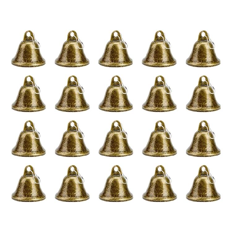 Campanelli in Ferro Compatti da 38mm con Molla Generazione del Suono di Cristallo Perfetti per l'Addestramento degli Animali Decorazioni Natalizie Artigianato Personalizzato