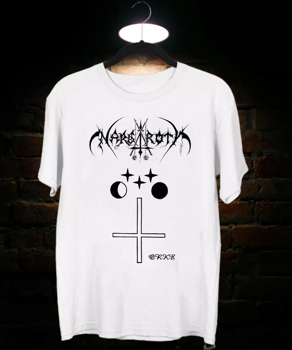 Nargaroth Band Nargaroth - Orke White Cotton T Shirt Full Size S-5XL XXXL