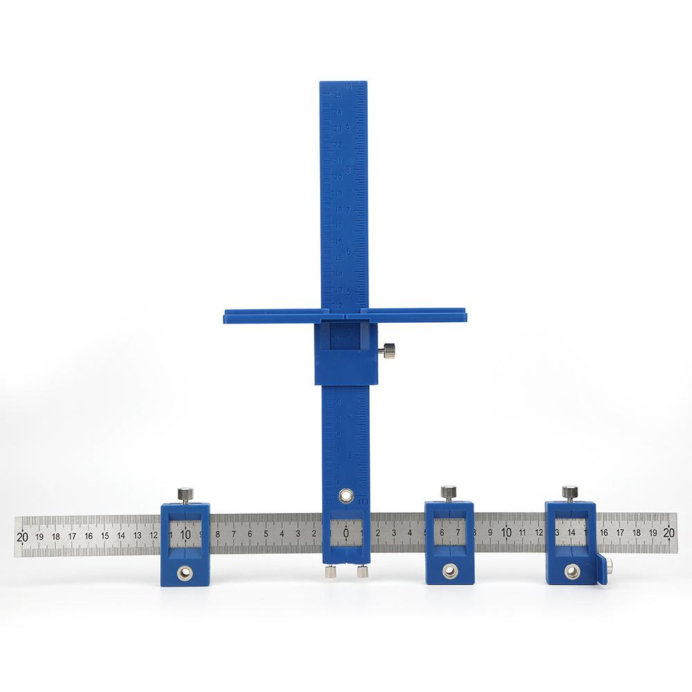 

Woodwork Measurement Tool Adjustable Drill Punch Locator Furniture Dowelling Hole Saw