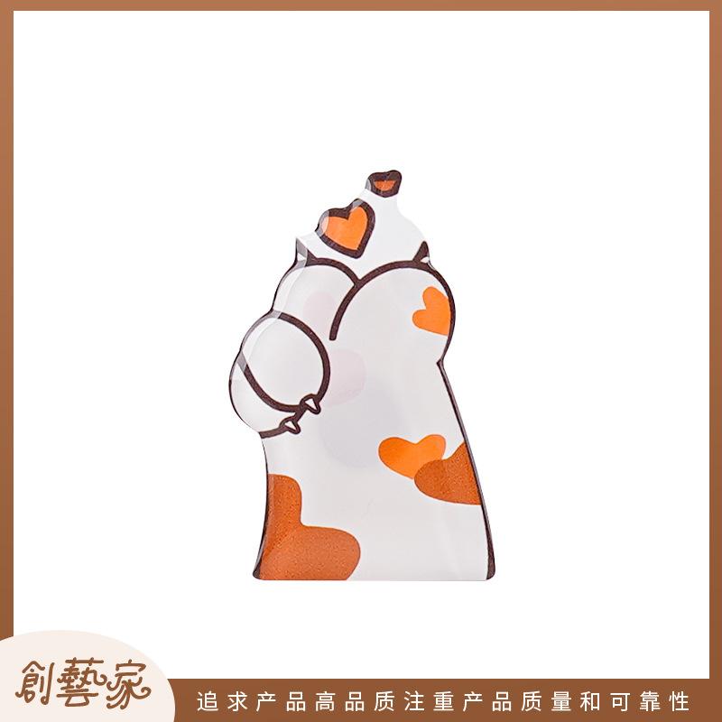 DIY new product simple and cute wind multi-functional suction needle threading device fabric sewing tool magnet refrigerator sticker