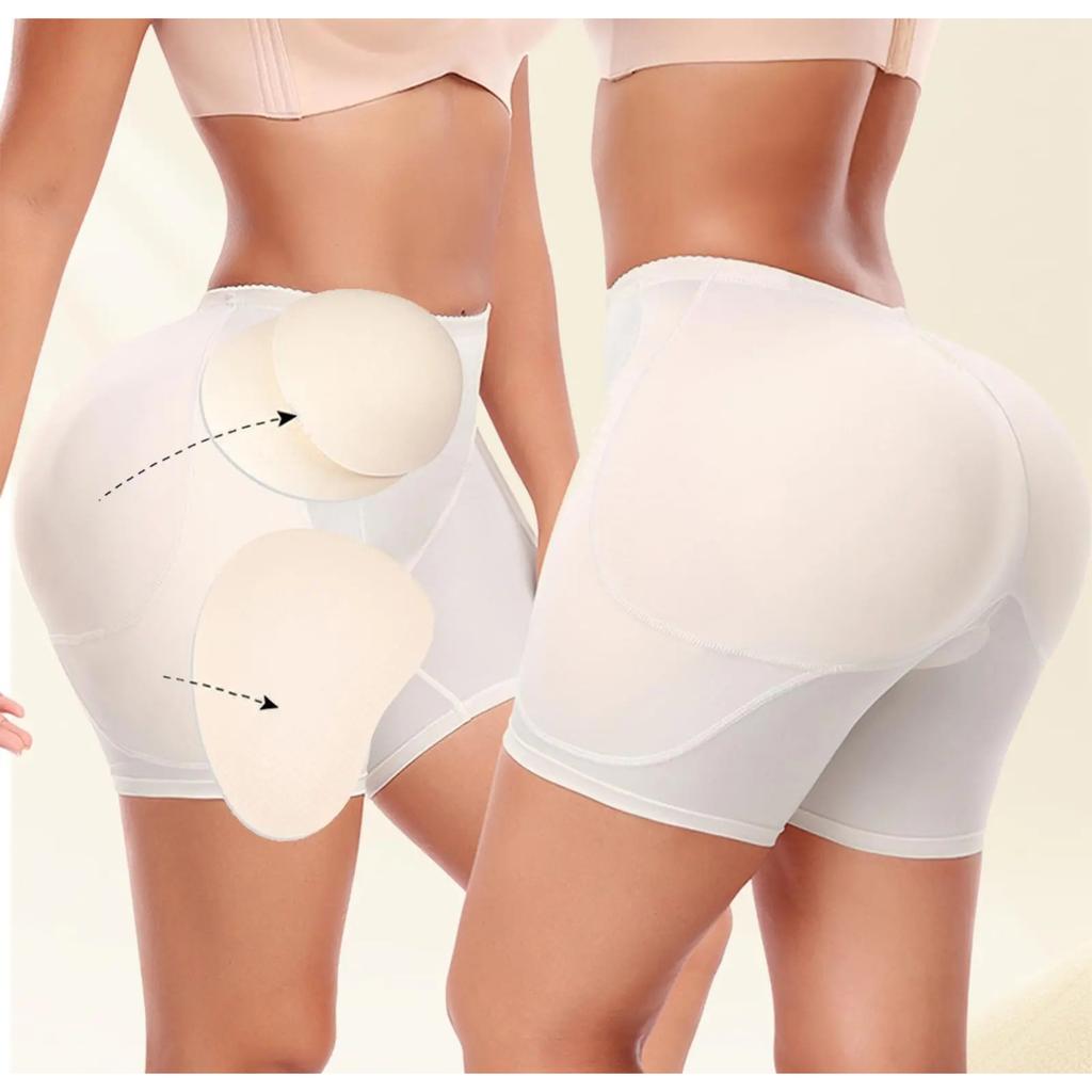 Pantaloni scurți Hip Up Femei Shapewear Paduri Falsi Fese Măritor de Șold Chiloți Noul Antrenor de Talie Chilot pentru Controlul Abdomenului