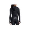 Under Armour Meridian Simple Solid Color Knitted Quick-Dry Short Jacket Women Jacket Black 1386618-001