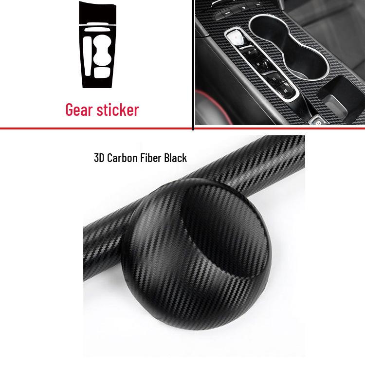 Buick Regal 2020-21 GS Center Console Carbon Fiber Shifter Wrap Interior Sticker