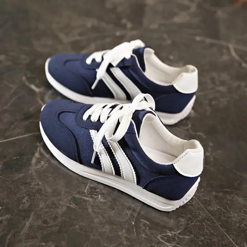 Women's Casual Running Shoes Soft Bottom Anti-Slip Flat Bottom Student Shoes Versatile Comfortable Sports Footwear for Women