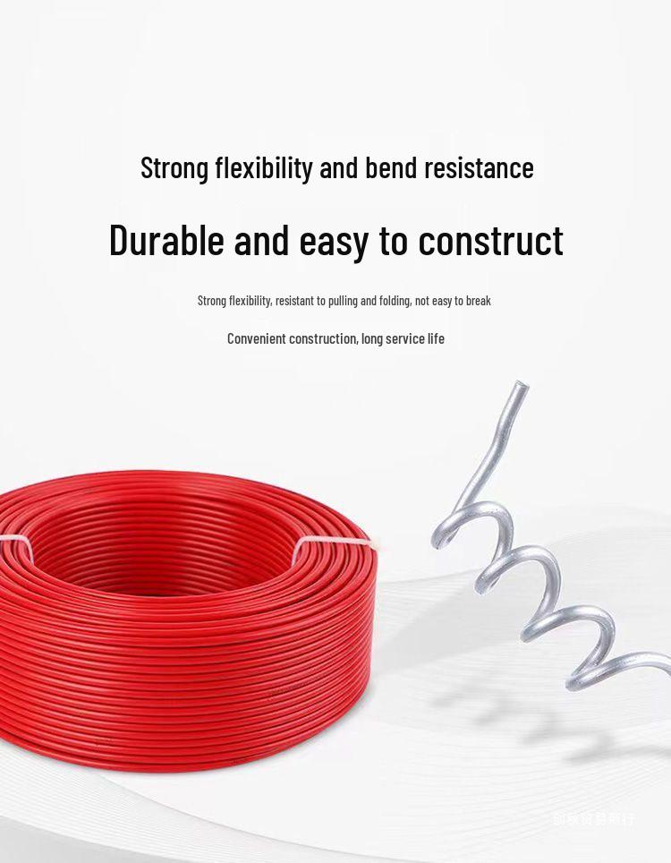National Standard Aluminum Core Wire 2.5-35 Sq Mm: Durable, Anti-Aging Electric Cable for Home & Outdoor Use