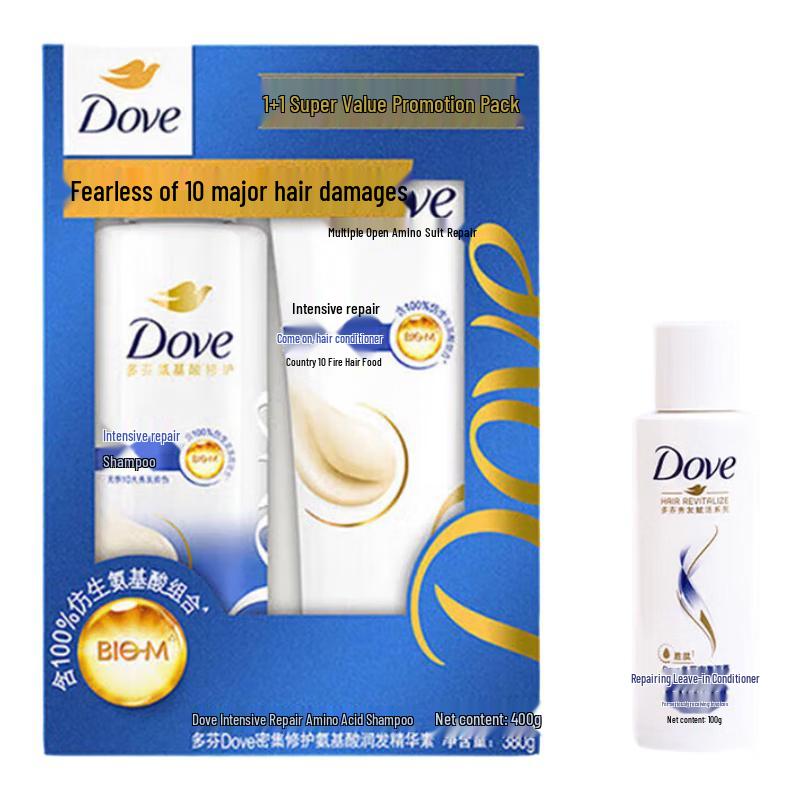 DOVE Intensive Nourishing Wash & Care Set with Essence