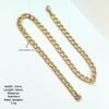 Stainless Steel Cuban Chain Necklace for Men European American Hip Hop Stainless Steel Fashion Jewelry