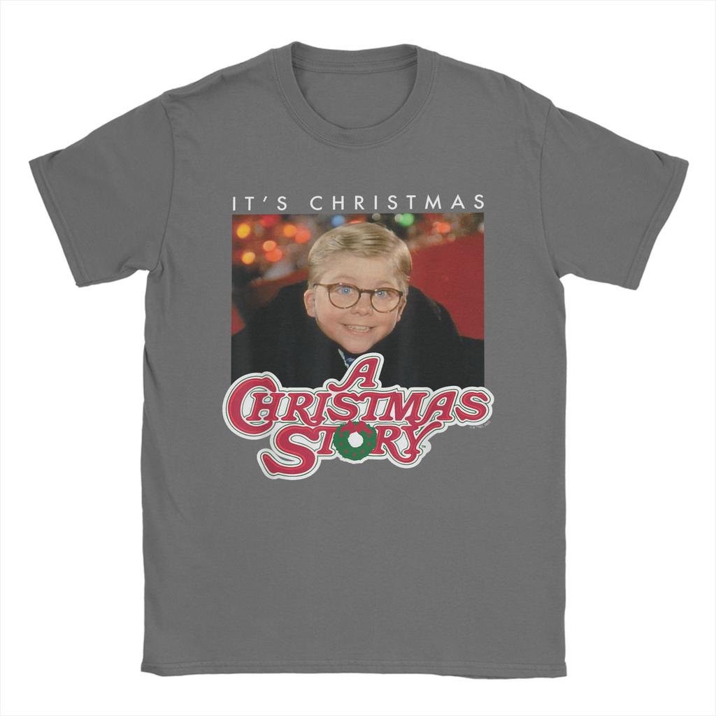 Oversized T Shirt Summer A Christmas Story Hippie T Shirts  100 Cotton Tshirt For Adult Y2k Fun Custom Short Sleeve Top Tees