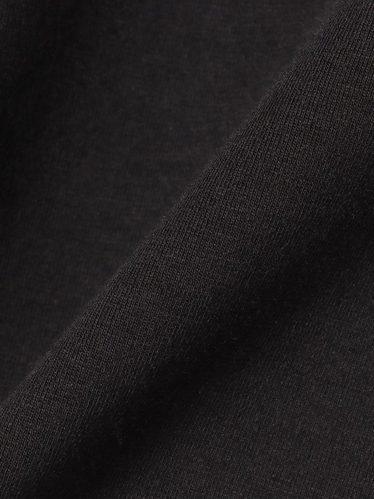 Beams Heart TEE High Neck French Pullover Black One Size S/S Women's