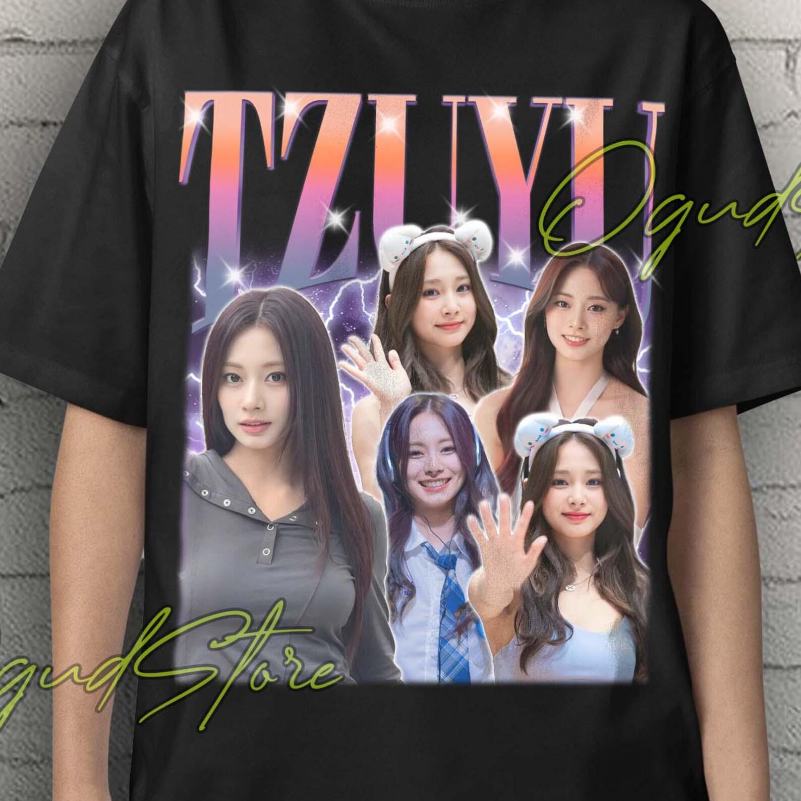 TZUYU Twice Unisex T-Shirt: Kpop Idol Music Merch, Tzuyu Kpop Shirt, Tzuyu Kpop Merch Sweater, Tzuyu Twice Kpop Tee L