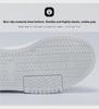 2024 Men's Fashionable Thick-Soled White Sports Shoes - Versatile, Breathable Casual Footwear