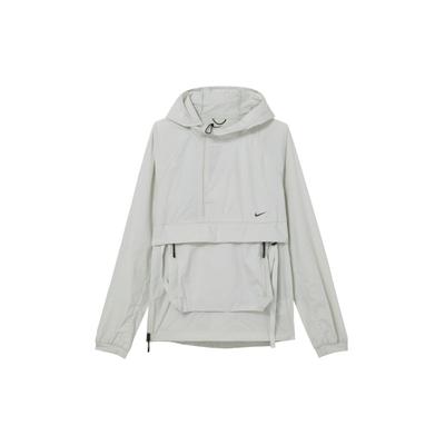 A.P.S.. Jaqueta Leve com Capuz Resistente à Água Masculina Roupa Exterior Prata-Claro FN3873-034