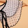 Lapel Blouse False Collar Lace Scarf Shawl Decoration High-quality Shirt Fake Collar