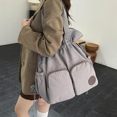 Kordelzug Rucksack Damen Rucksack mit großer Kapazität Multifunktionale Umhängetasche