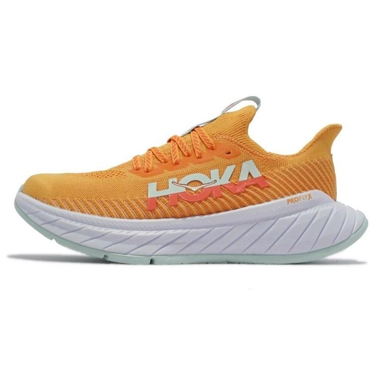 HOKA ONE ONE Carbon X 3  Radiant Yellow Camellia  Men s 1123192-RYCM EU 40⅔