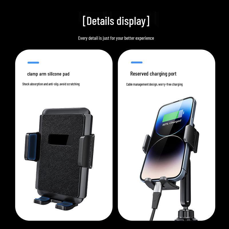 Multi-functional Car Cup and Phone Holder Console