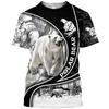 Outdoor Hunting 3D Printed T Shirt For Men Animal  Bear Graphic T-Shirt Casual Streetwear Ropa Hombre Oversized O-Neck Tee Tops