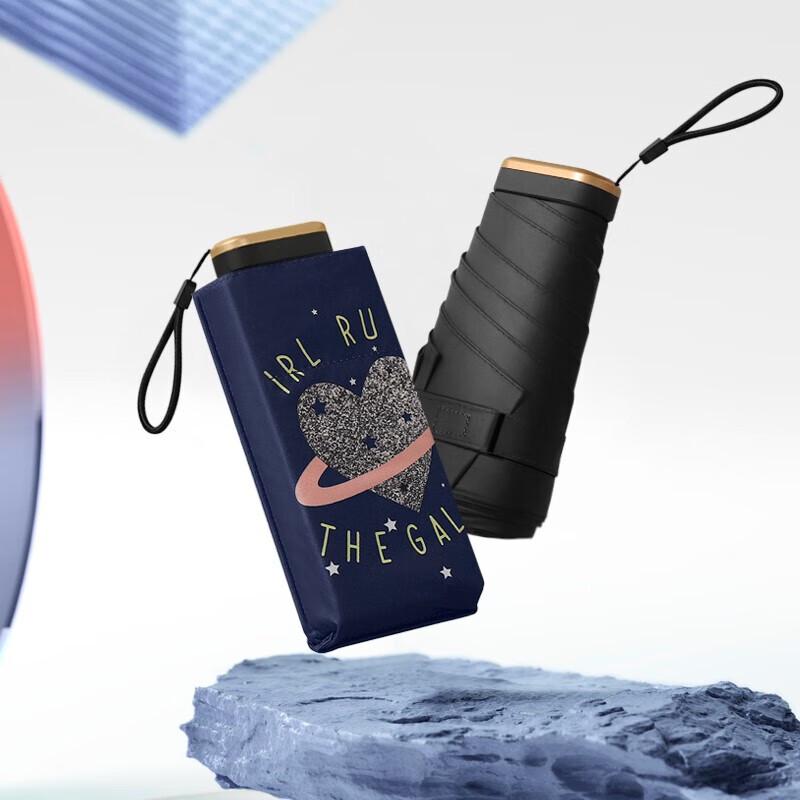 MAYDU Compact 6-Fold UV Sun/Rain Umbrella