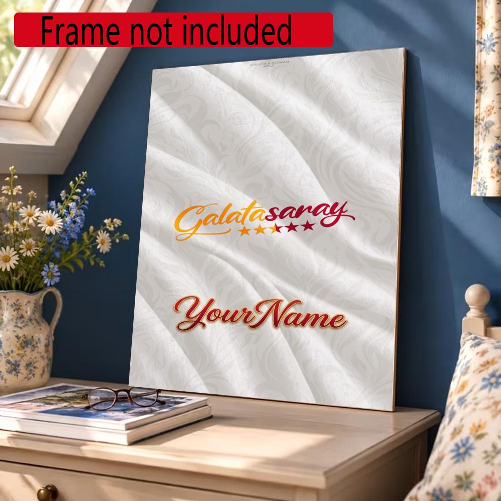Galatasaray Personalized Name Diamond Paintings Mosaic Wall Round Diamond Art Painting Kits Embroidery Crystal Accessories Frameless